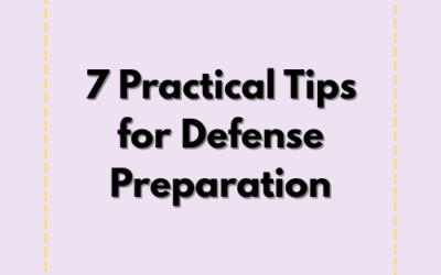 7 Practical Preparations for Defense