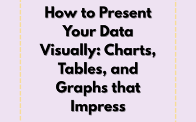 How to Present Your Research Data Visually Pleasing